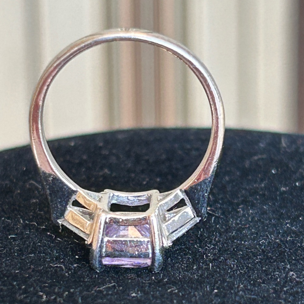 Purple stone ring - Picture 4 of 9